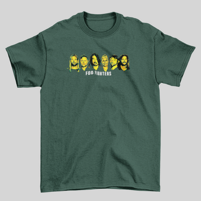 Camiseta Básica Foo Fighters Group