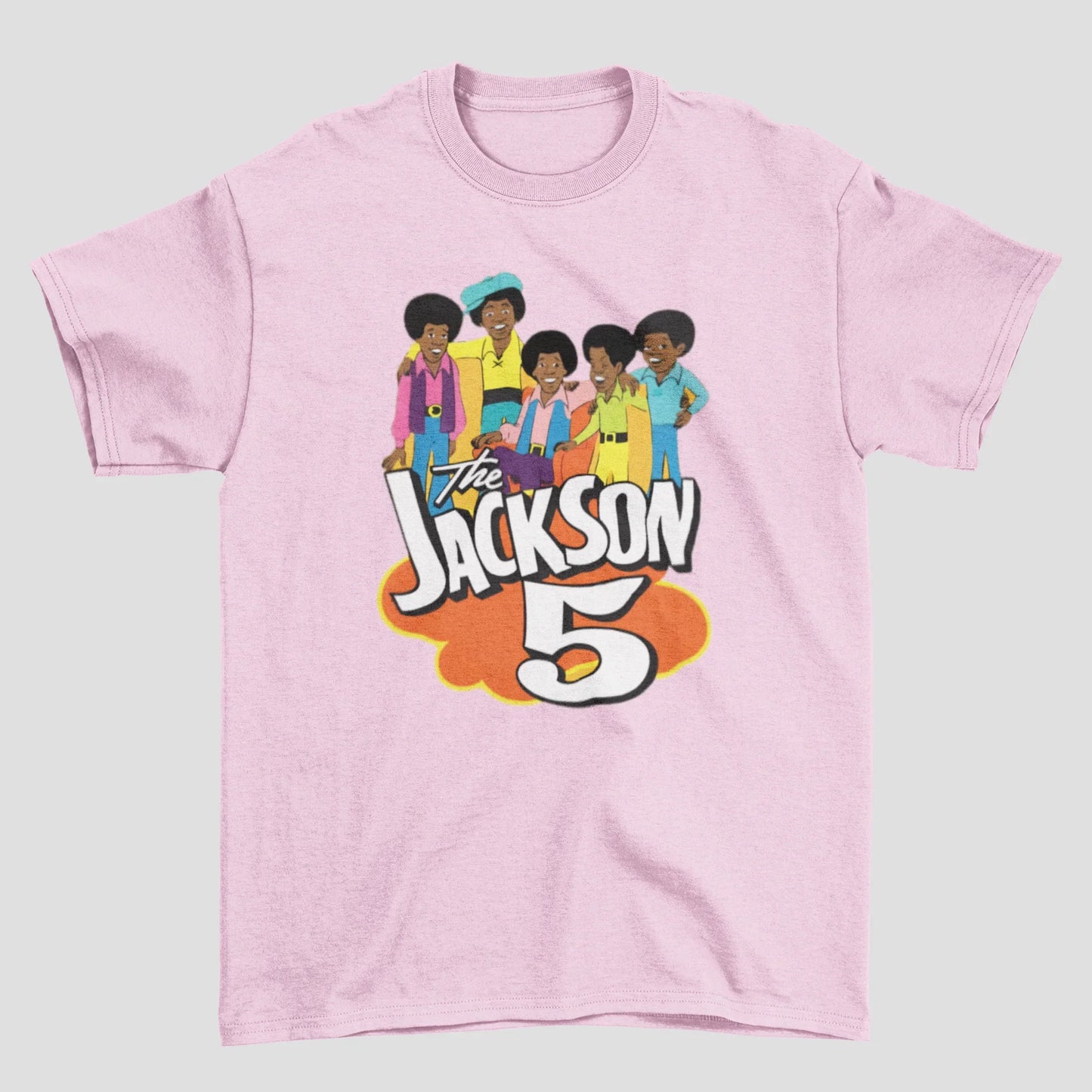 Camiseta Básica Michael Jackson The Jackson Five