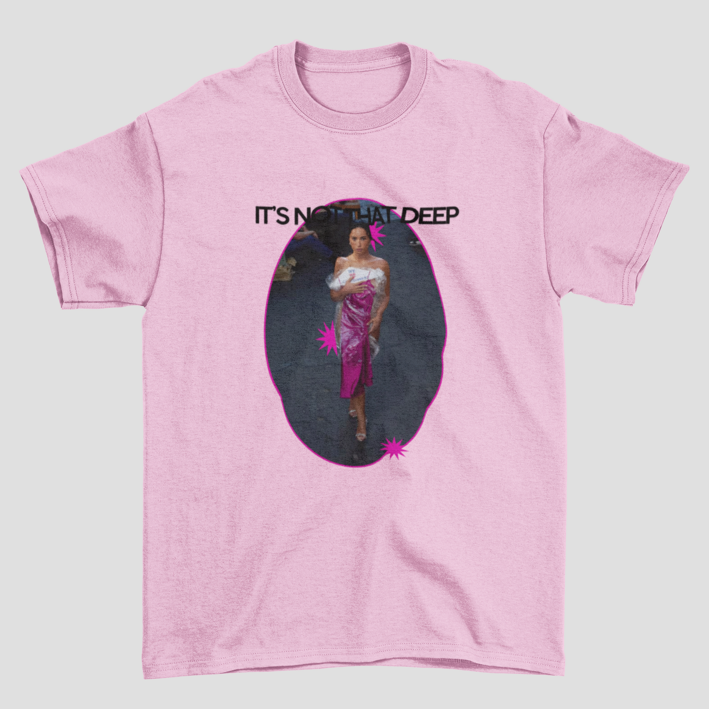 Camiseta Básica Demi Lovato It's Not That Deep