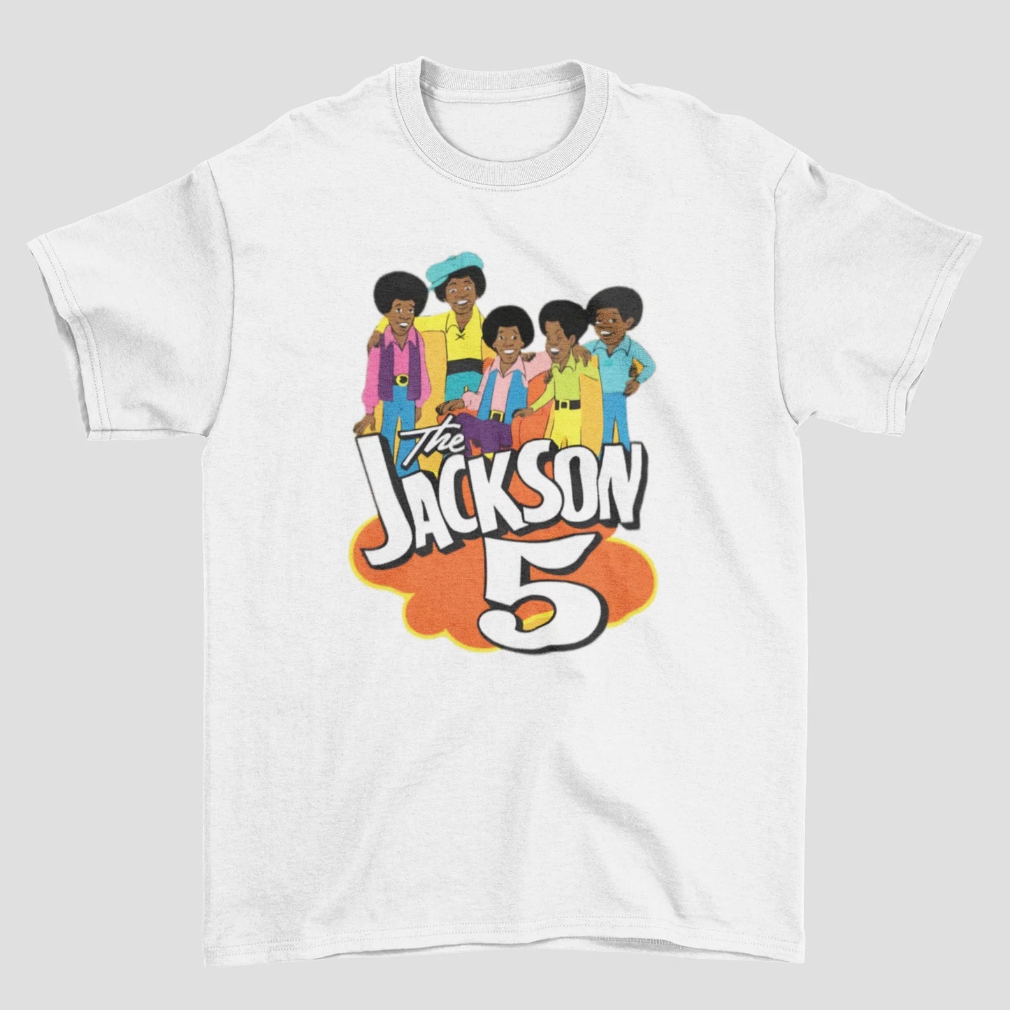 Camiseta Básica Michael Jackson The Jackson Five