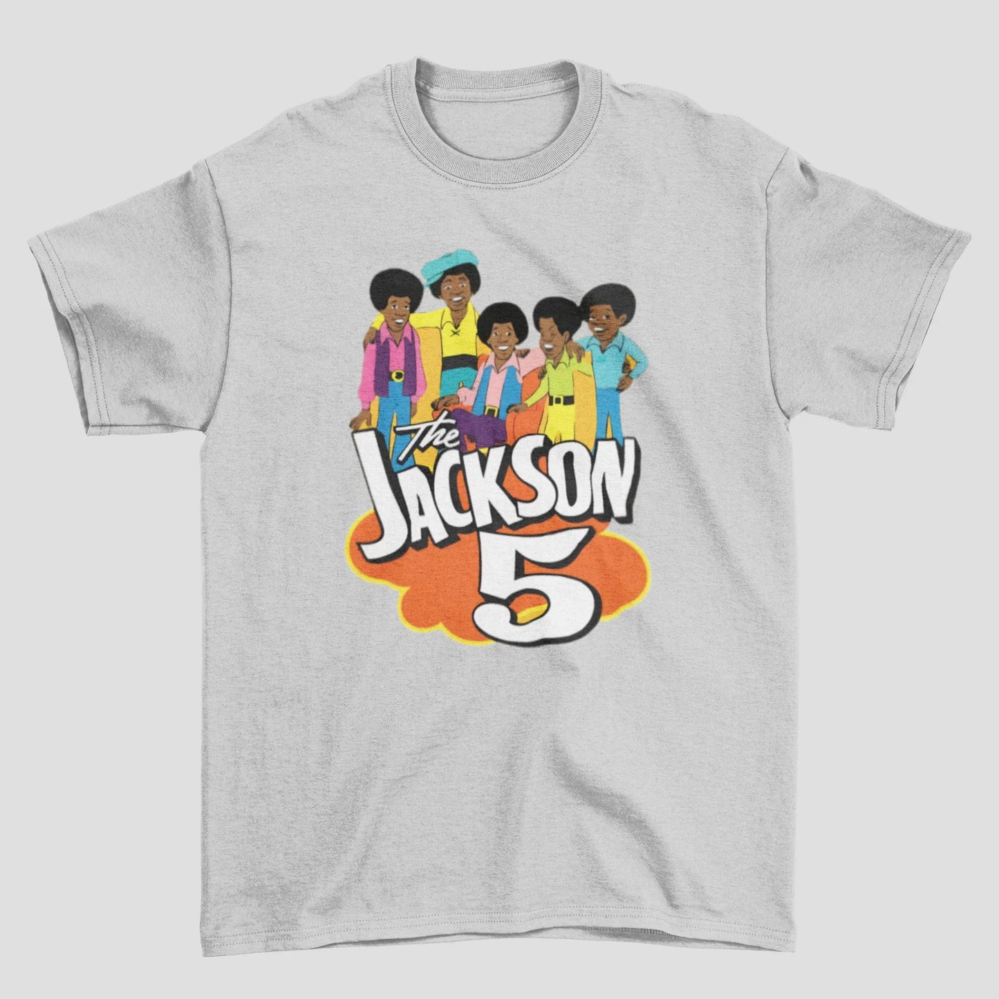 Camiseta Básica Michael Jackson The Jackson Five