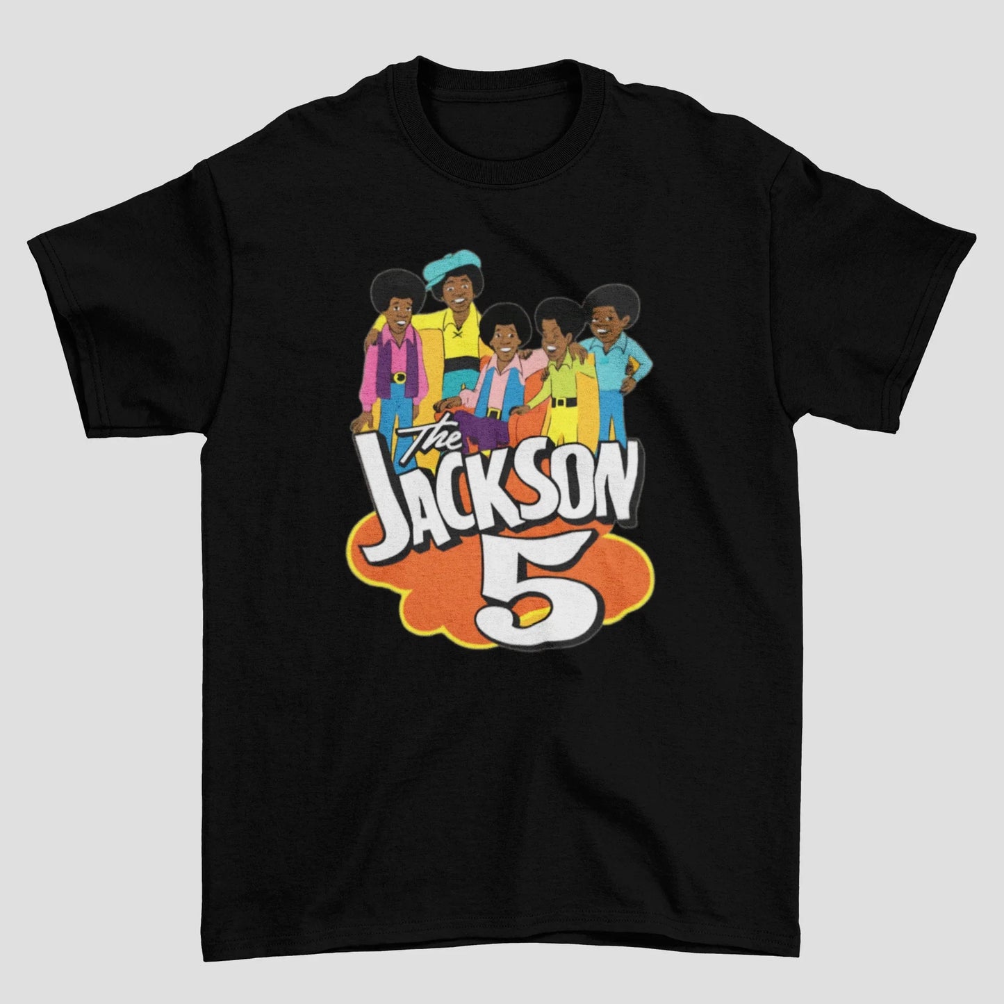 Camiseta Básica Michael Jackson The Jackson Five