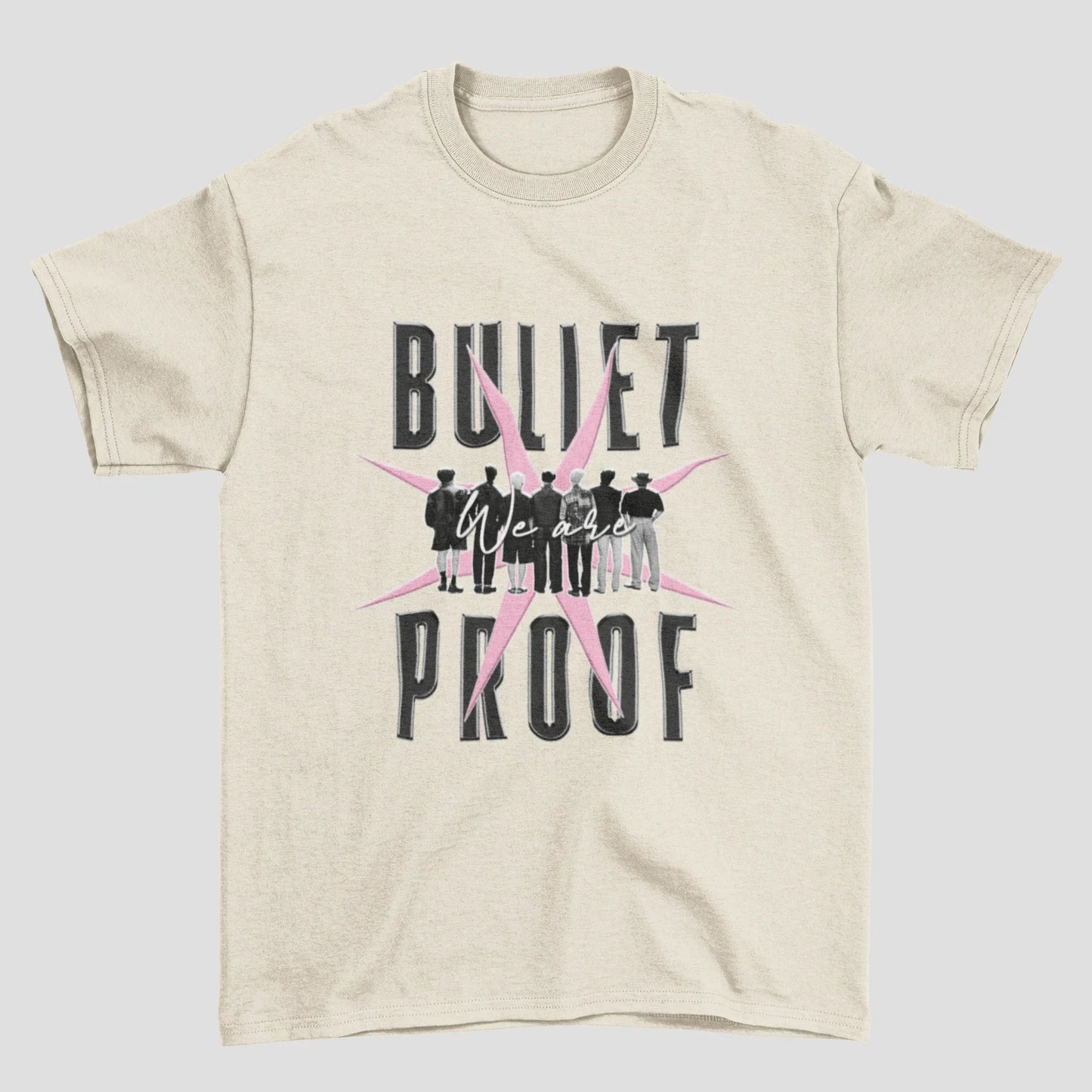 Camiseta Básica BTS Bullet Proof