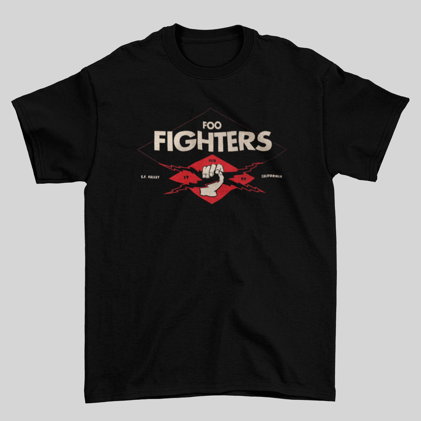 Camiseta Básica Foo Fighters S.F Valley