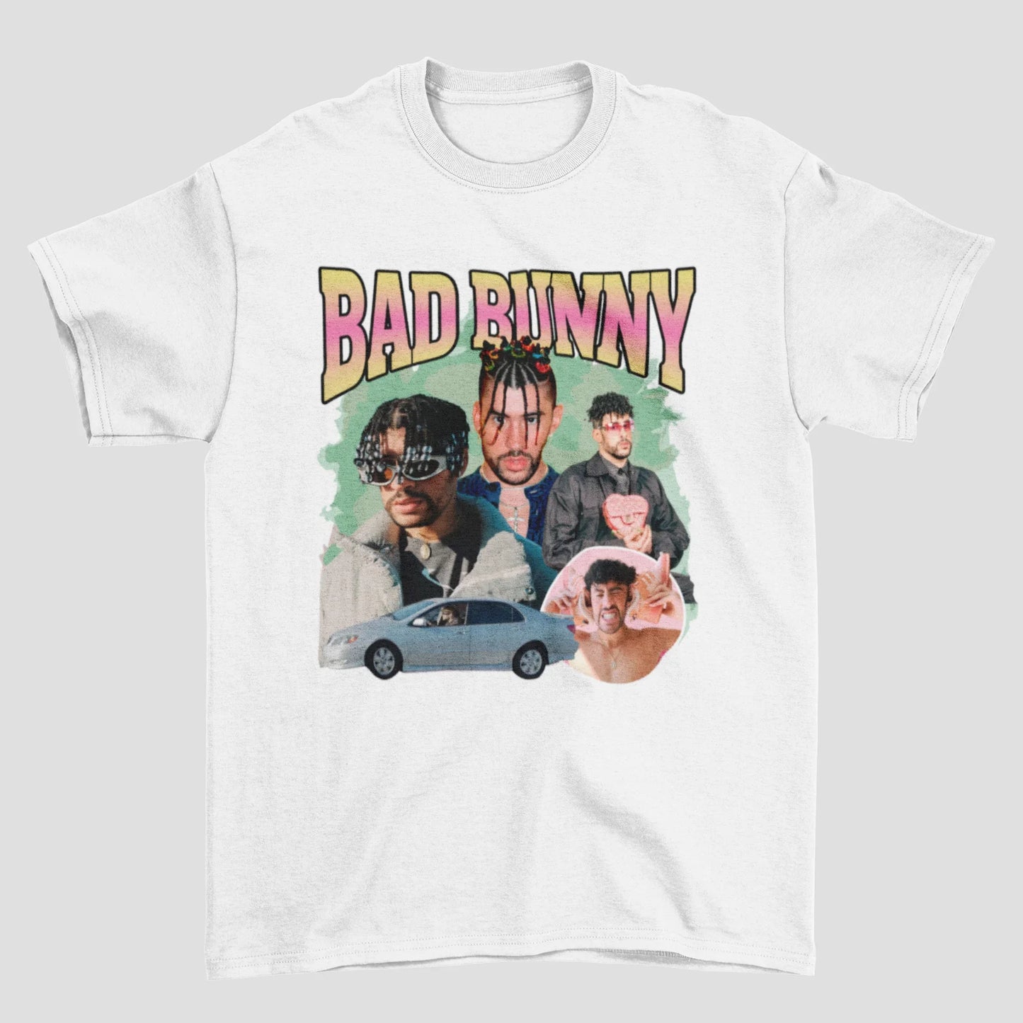 Camiseta Básica Bad Bunny Car Style