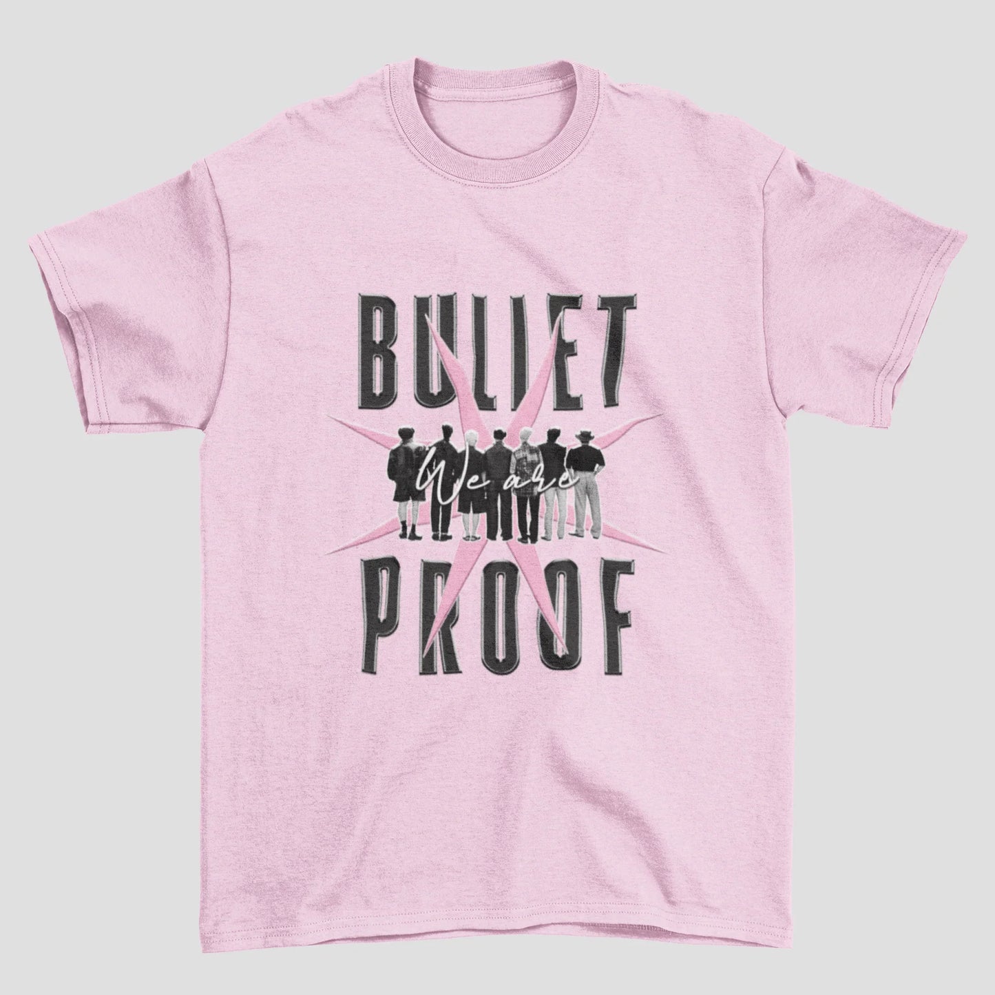 Camiseta Básica BTS Bullet Proof
