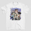 Camiseta Básica Bad Bunny Abstract