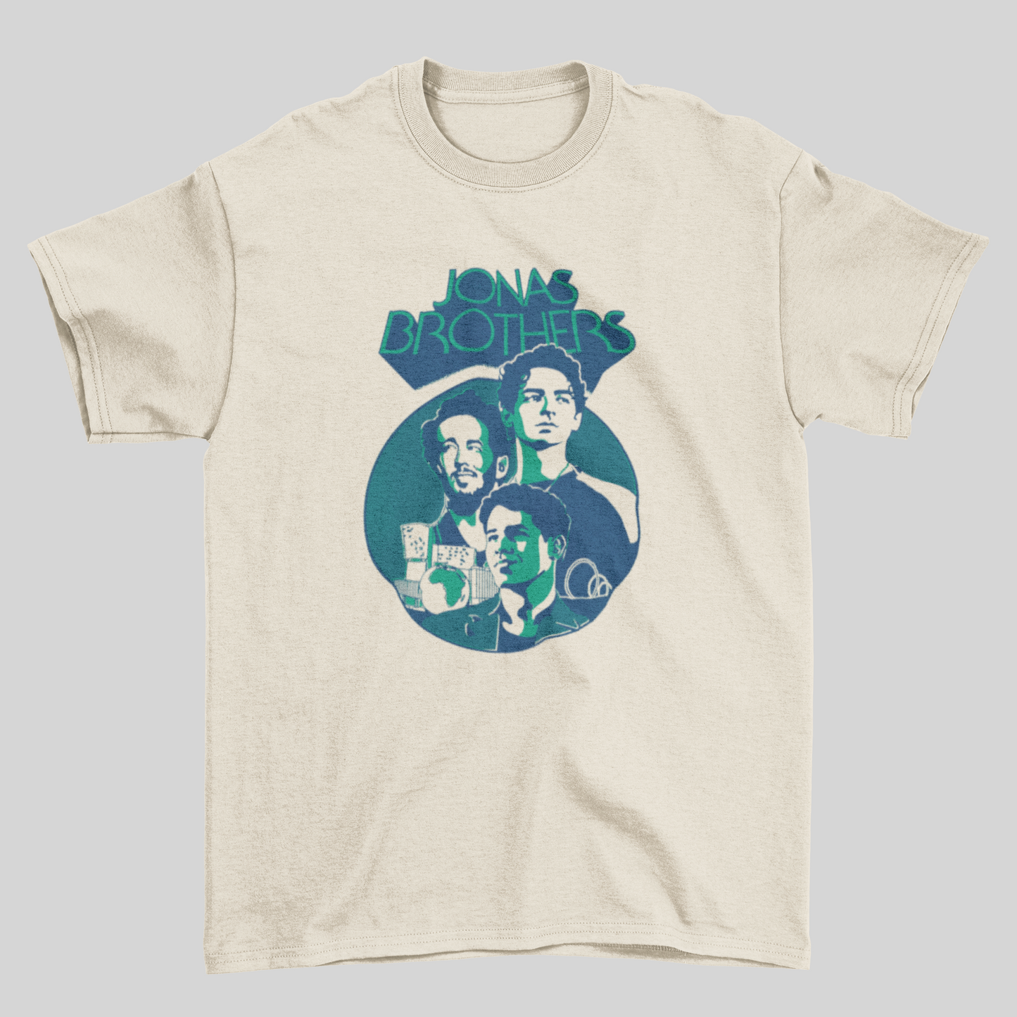 Camiseta Básica Jonas Brothers Illustration