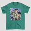 Camiseta Básica Bad Bunny Abstract