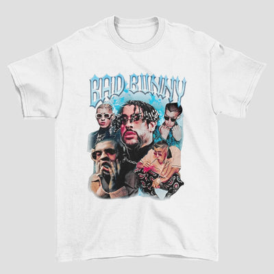 Camiseta Básica Bad Bunny Style