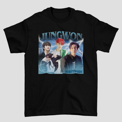 Camiseta Básica Enhypen Jungwon Graphic