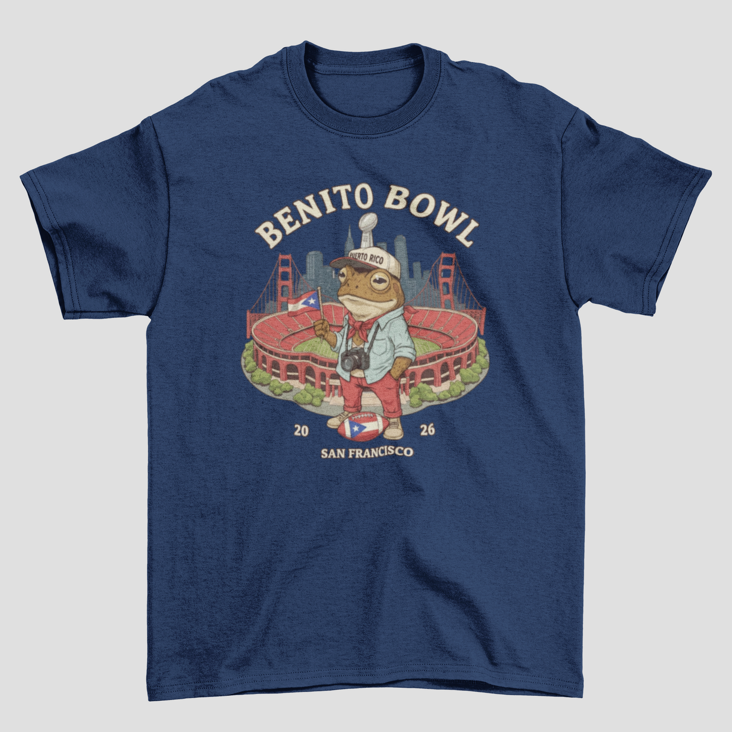Camiseta Básica Bad Bunny Benito Bowl