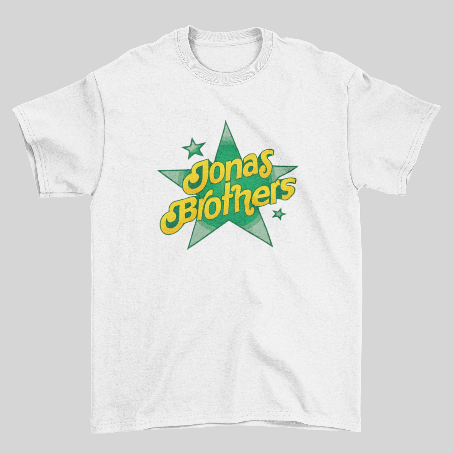 Camiseta Básica Jonas Brothers Star BR Logo