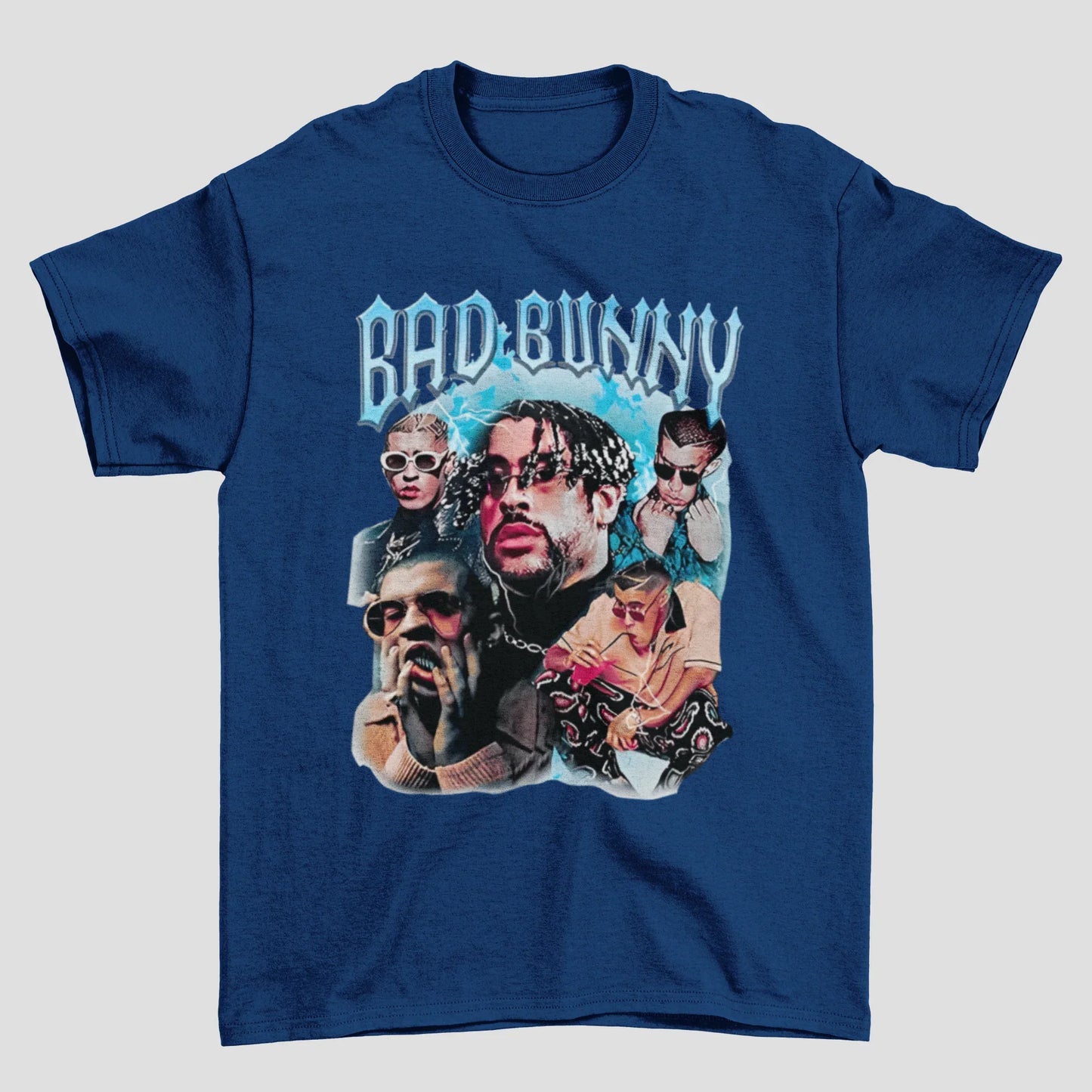 Camiseta Básica Bad Bunny Style