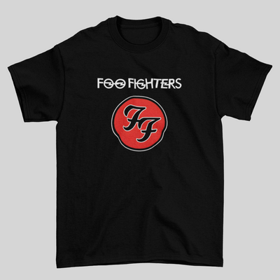 Camiseta Básica Foo Fighters Logo