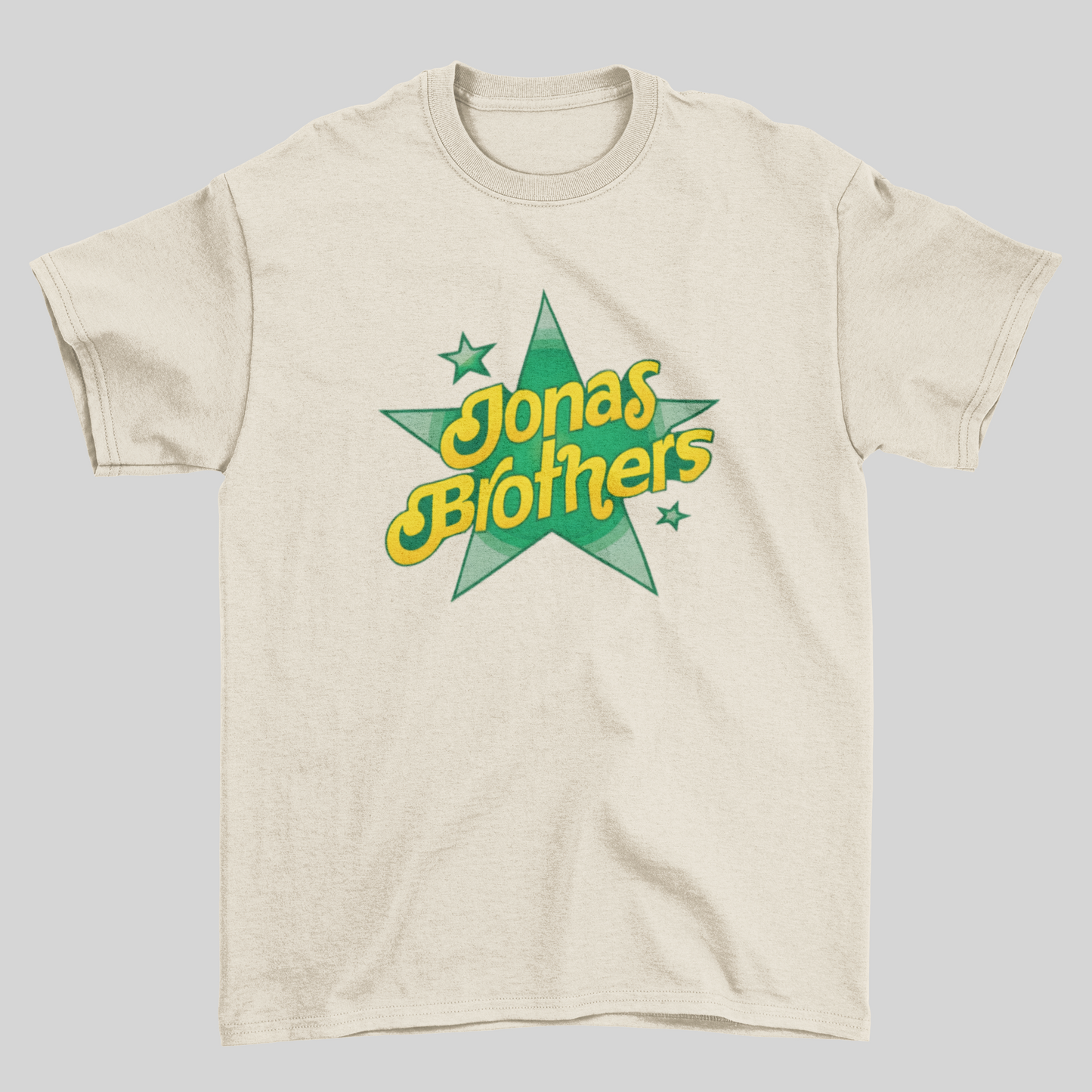 Camiseta Básica Jonas Brothers Star BR Logo