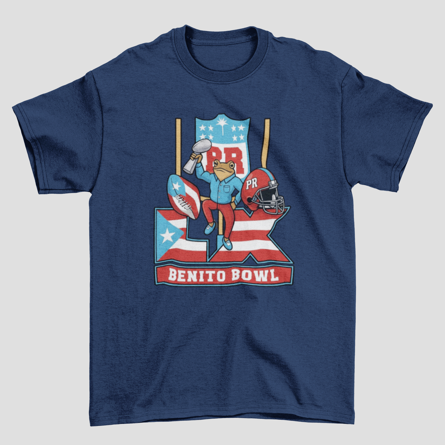 Camiseta Básica Bad Bunny Benito Bowl Design
