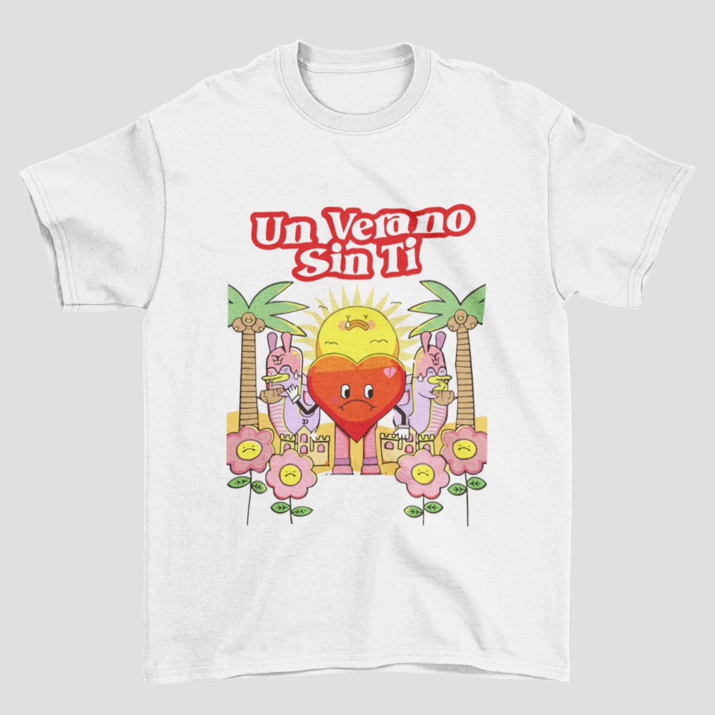 Camiseta Básica Un Verano Sin Ti Bad Bunny