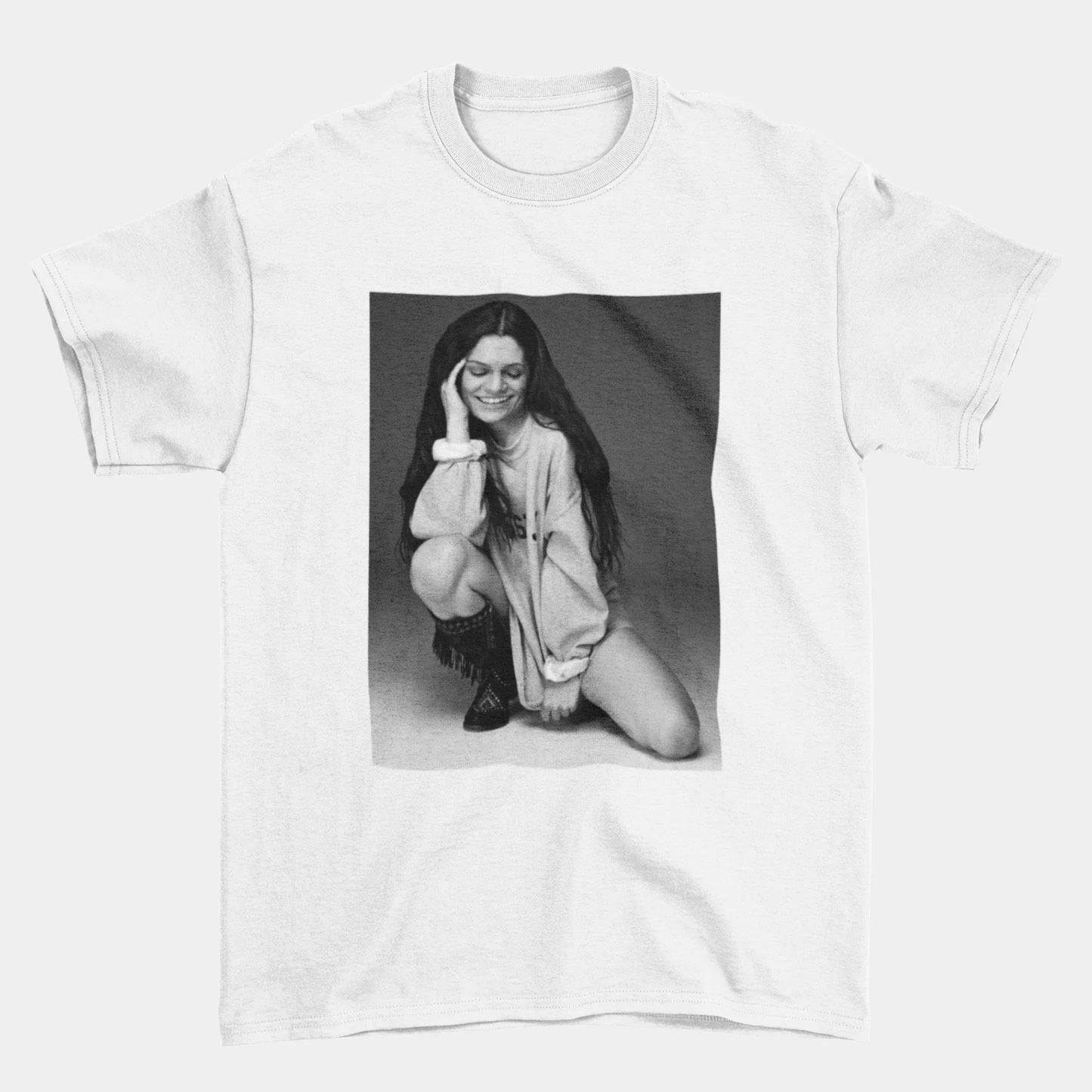 Camiseta Básica Jessie J. P&B
