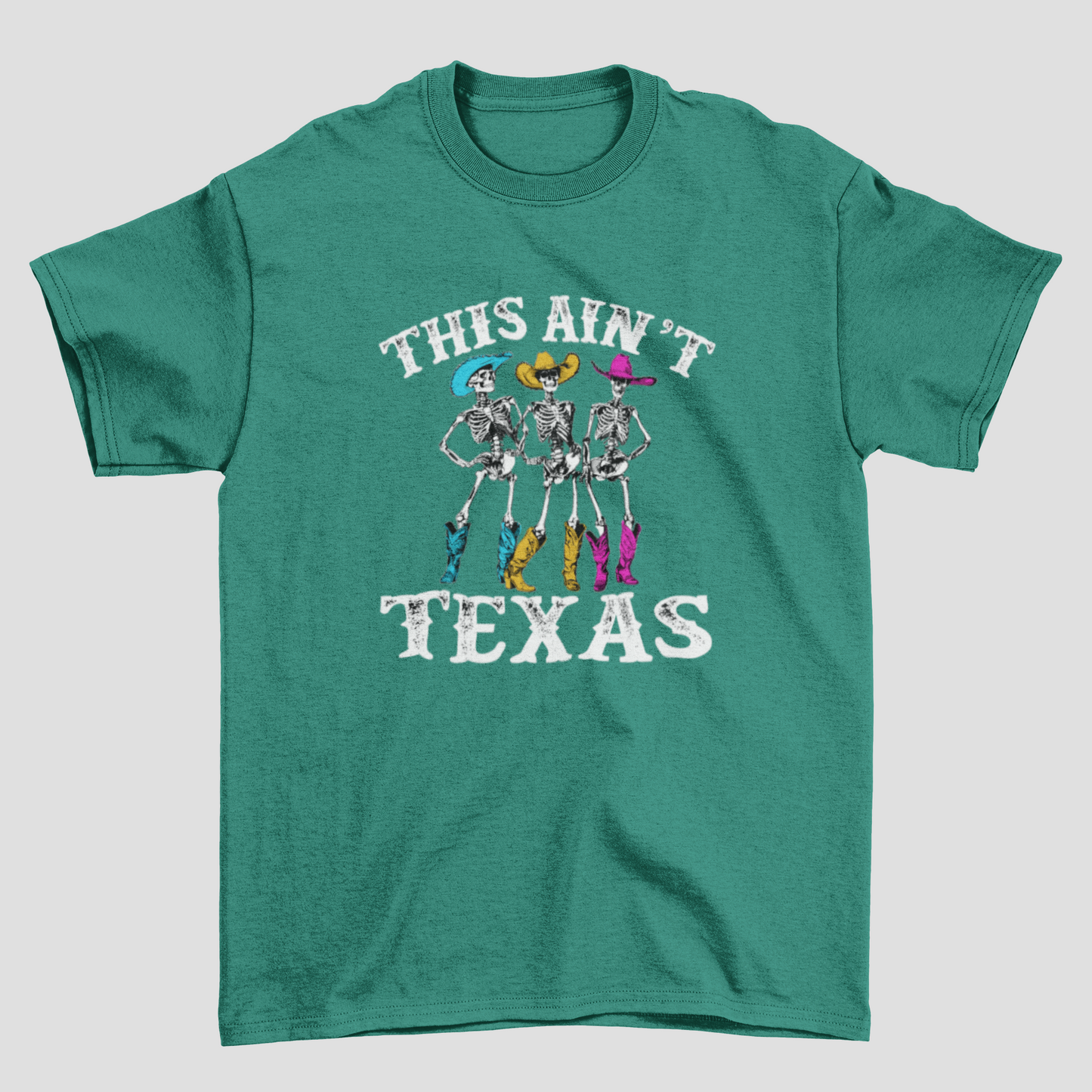 Camiseta Básica Beyonce Halloween Skelleton