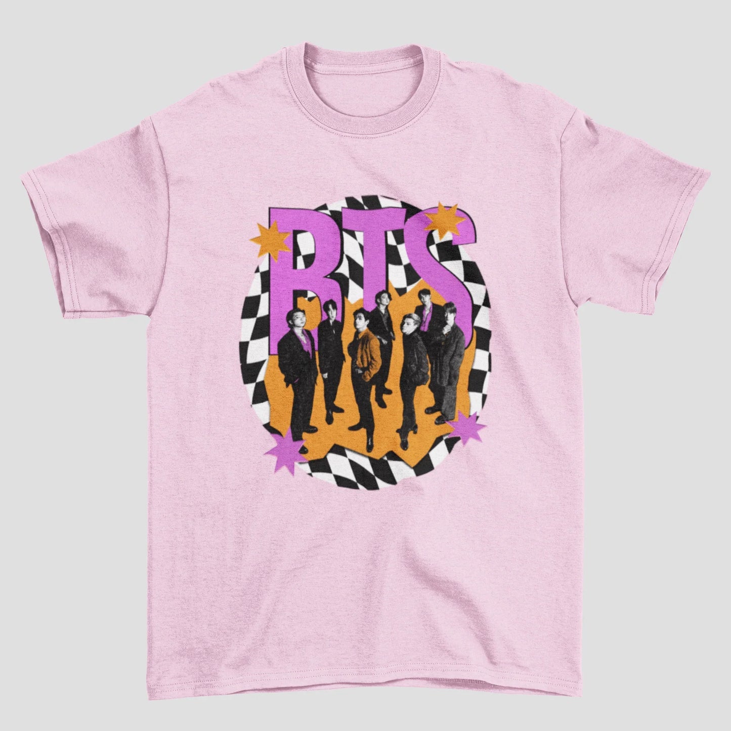 Camiseta Básica BTS Colorfull