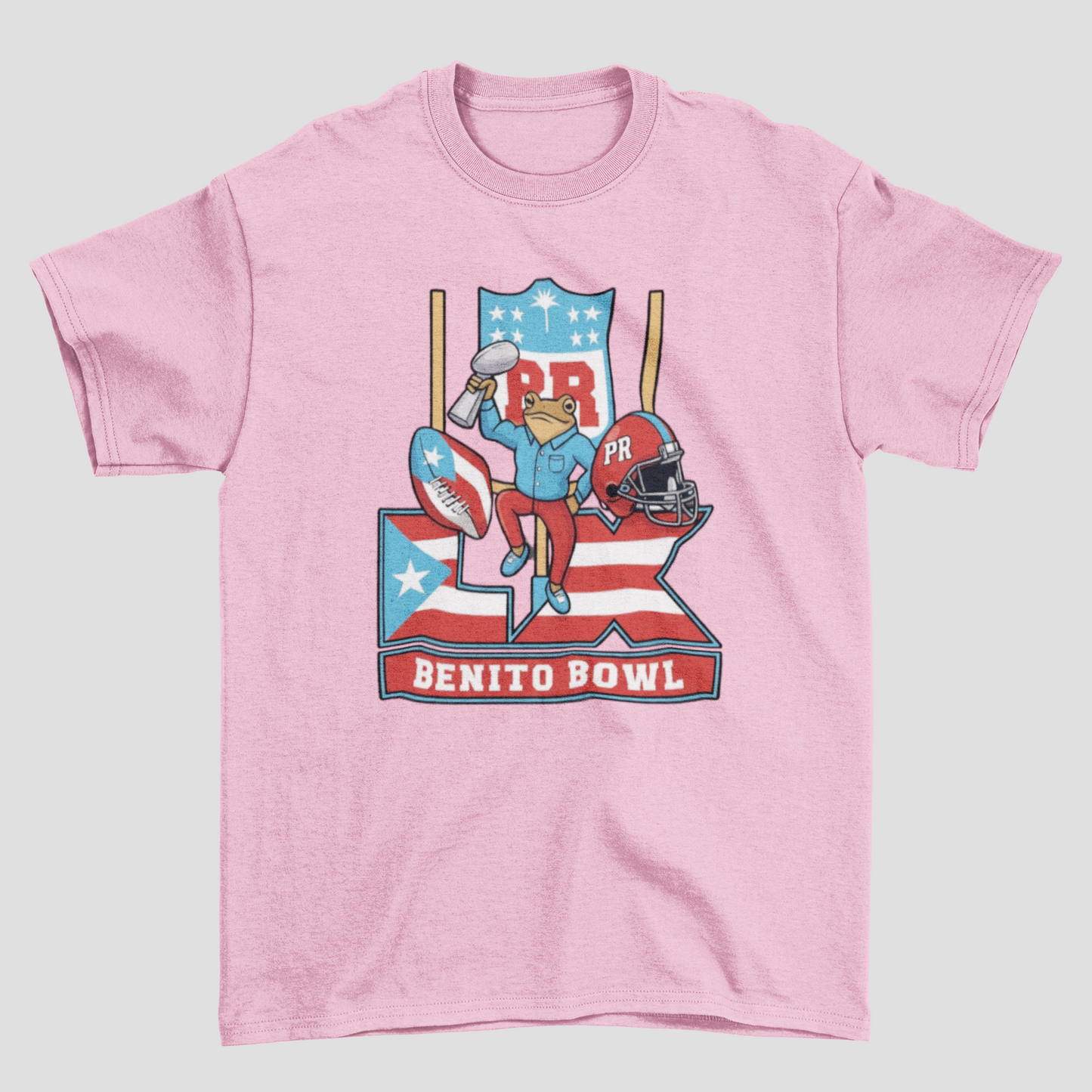 Camiseta Básica Bad Bunny Benito Bowl Design