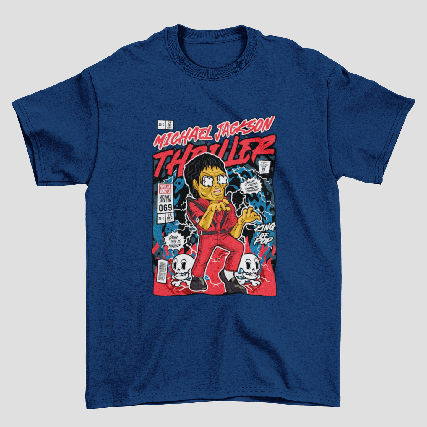 Camiseta Básica Michael Jackson Graphic Funko