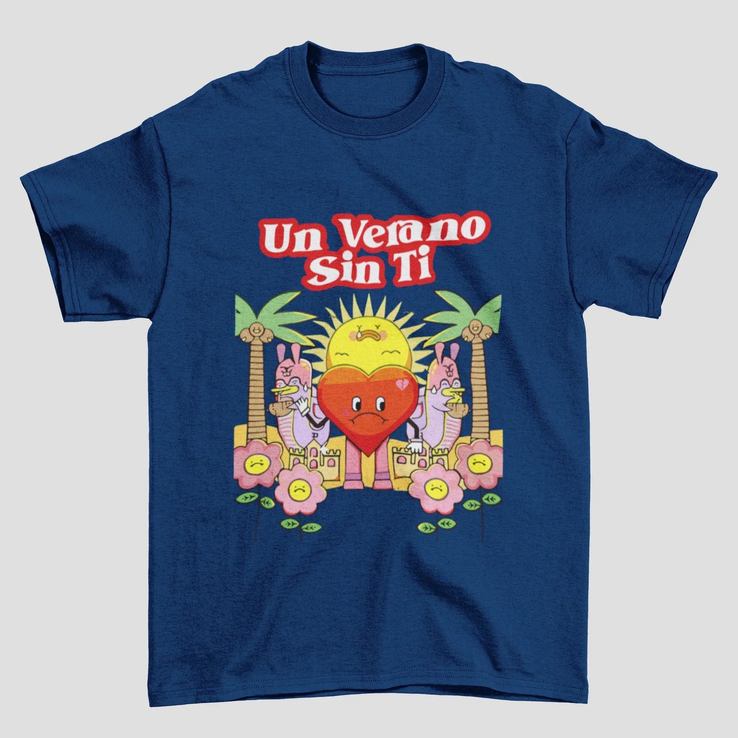 Camiseta Básica Un Verano Sin Ti Bad Bunny