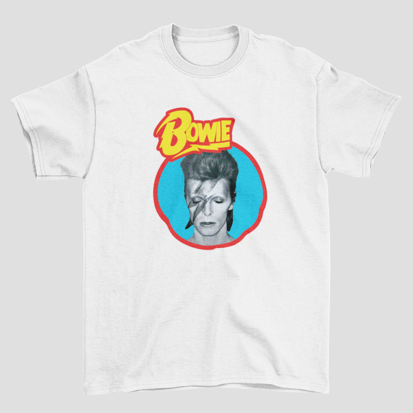 Camiseta Básica David Bowie Aesthetic