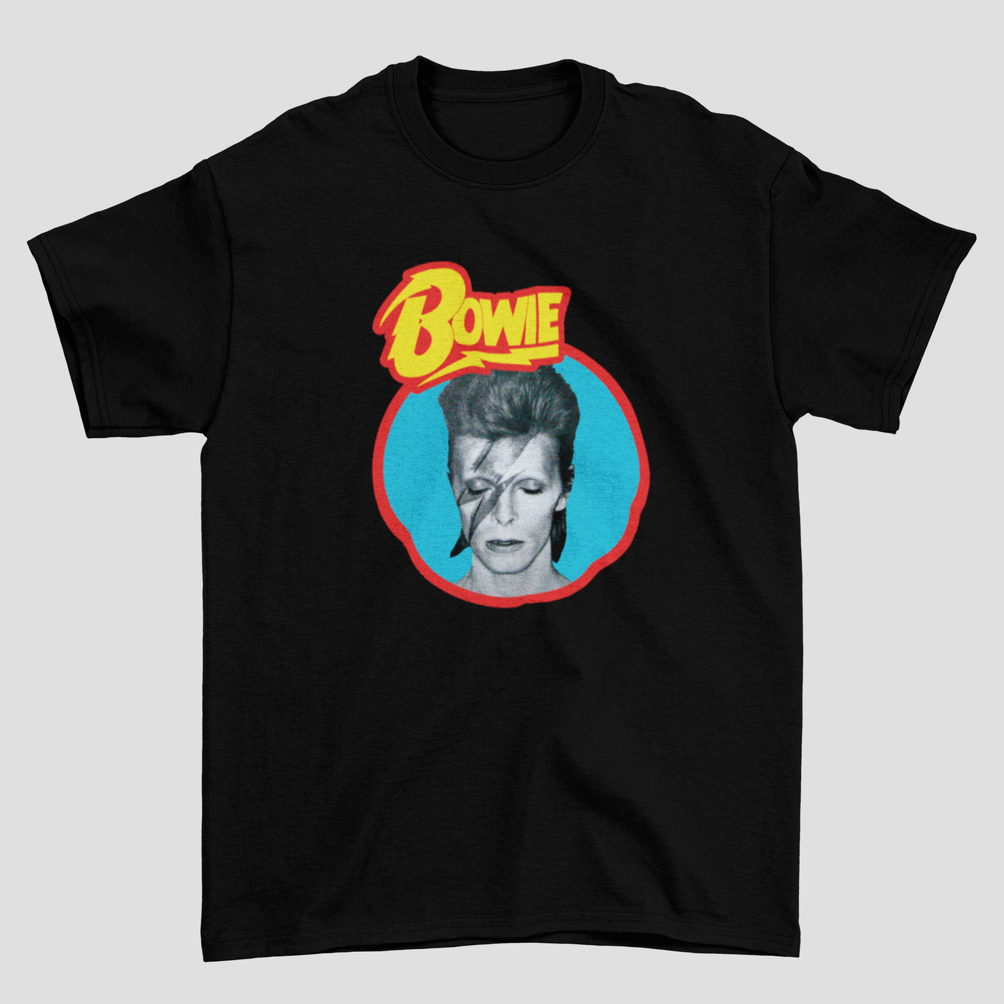 Camiseta Básica David Bowie Aesthetic