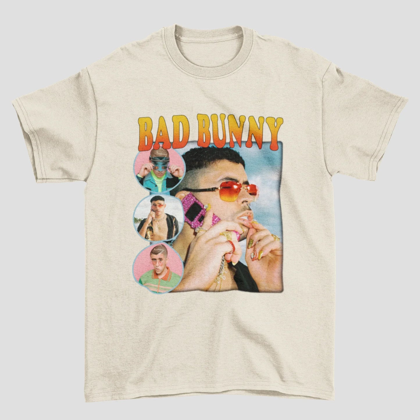 Camiseta Básica Bad Bunny Telefone