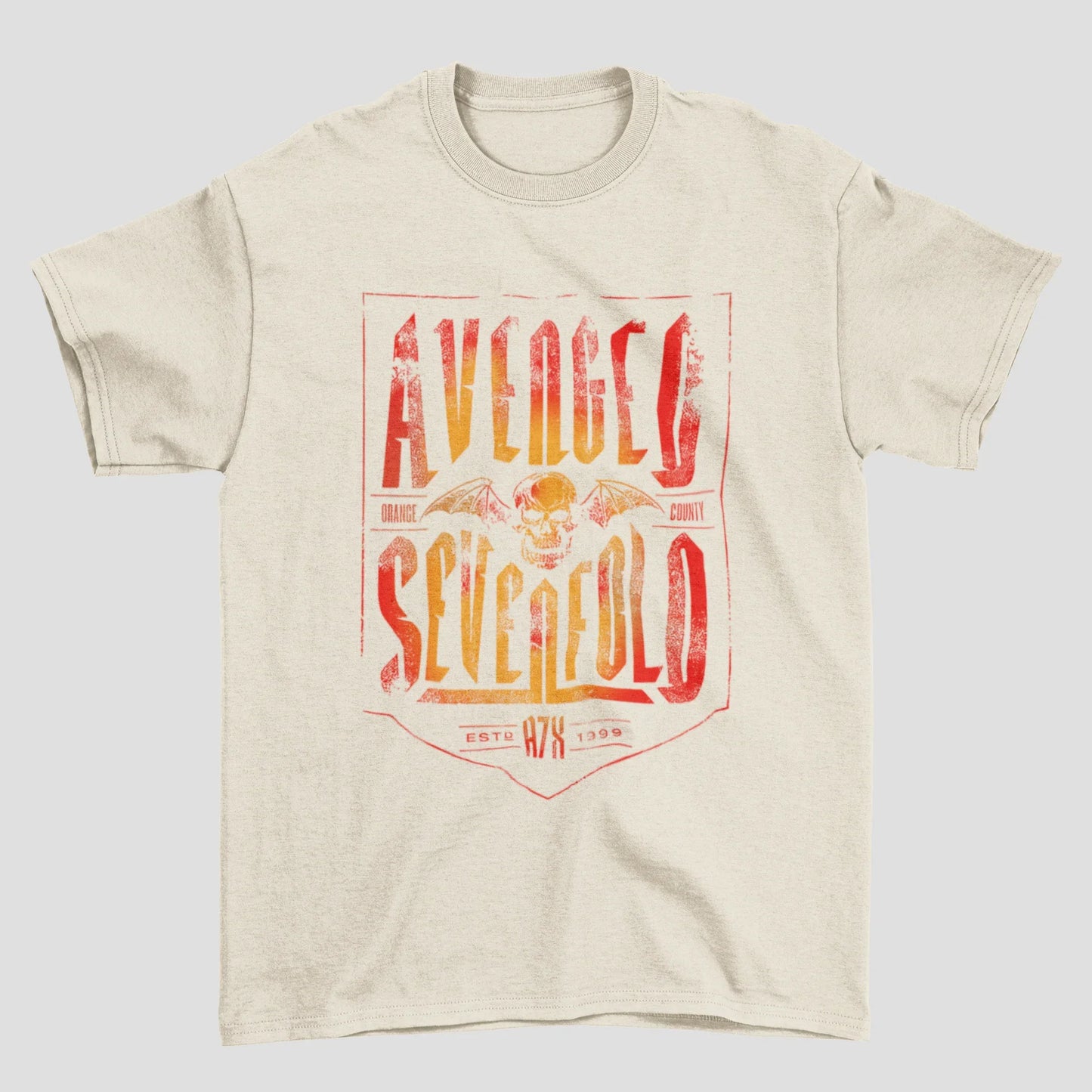 Camiseta Básica Avenged Sevenfold Metal Music