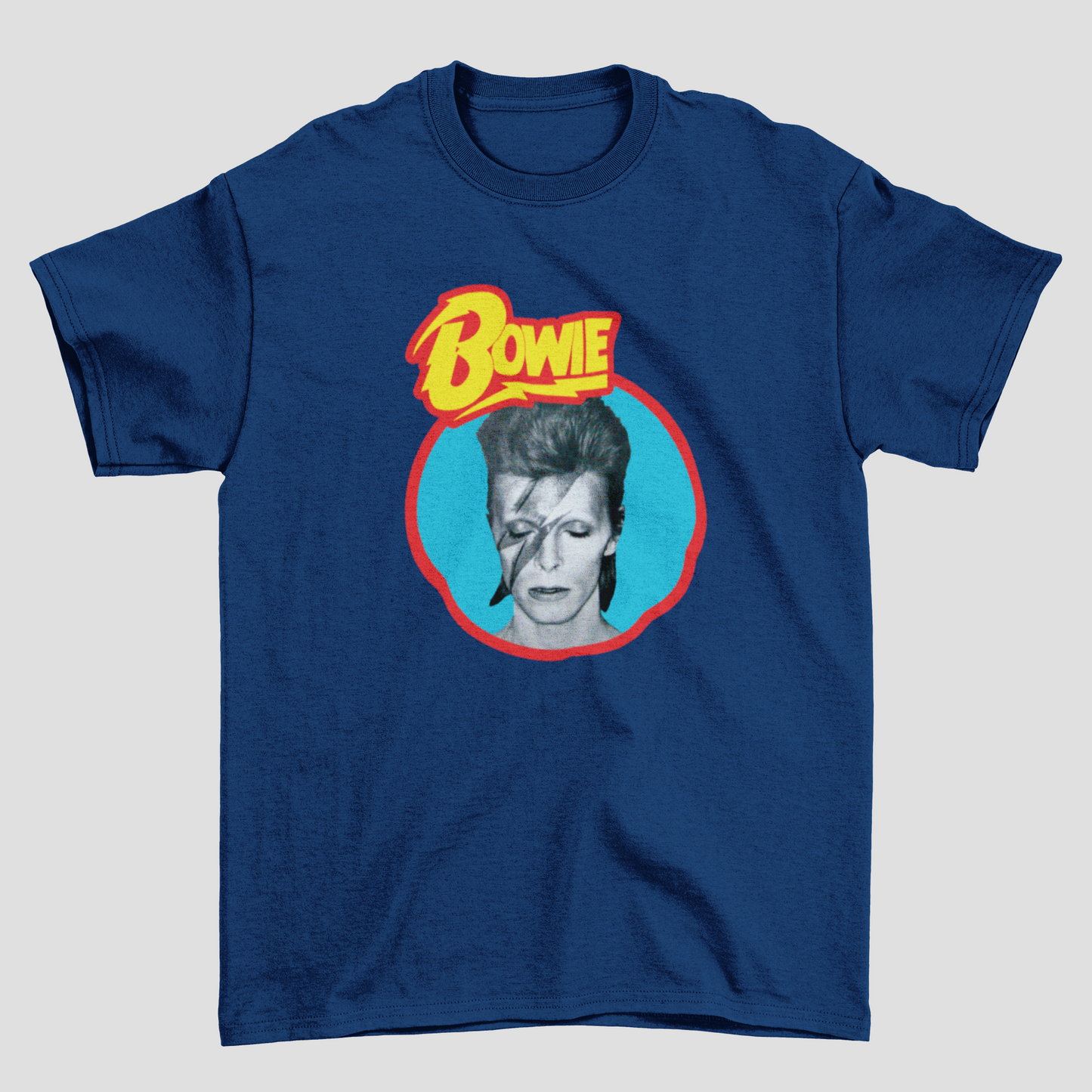 Camiseta Básica David Bowie Aesthetic