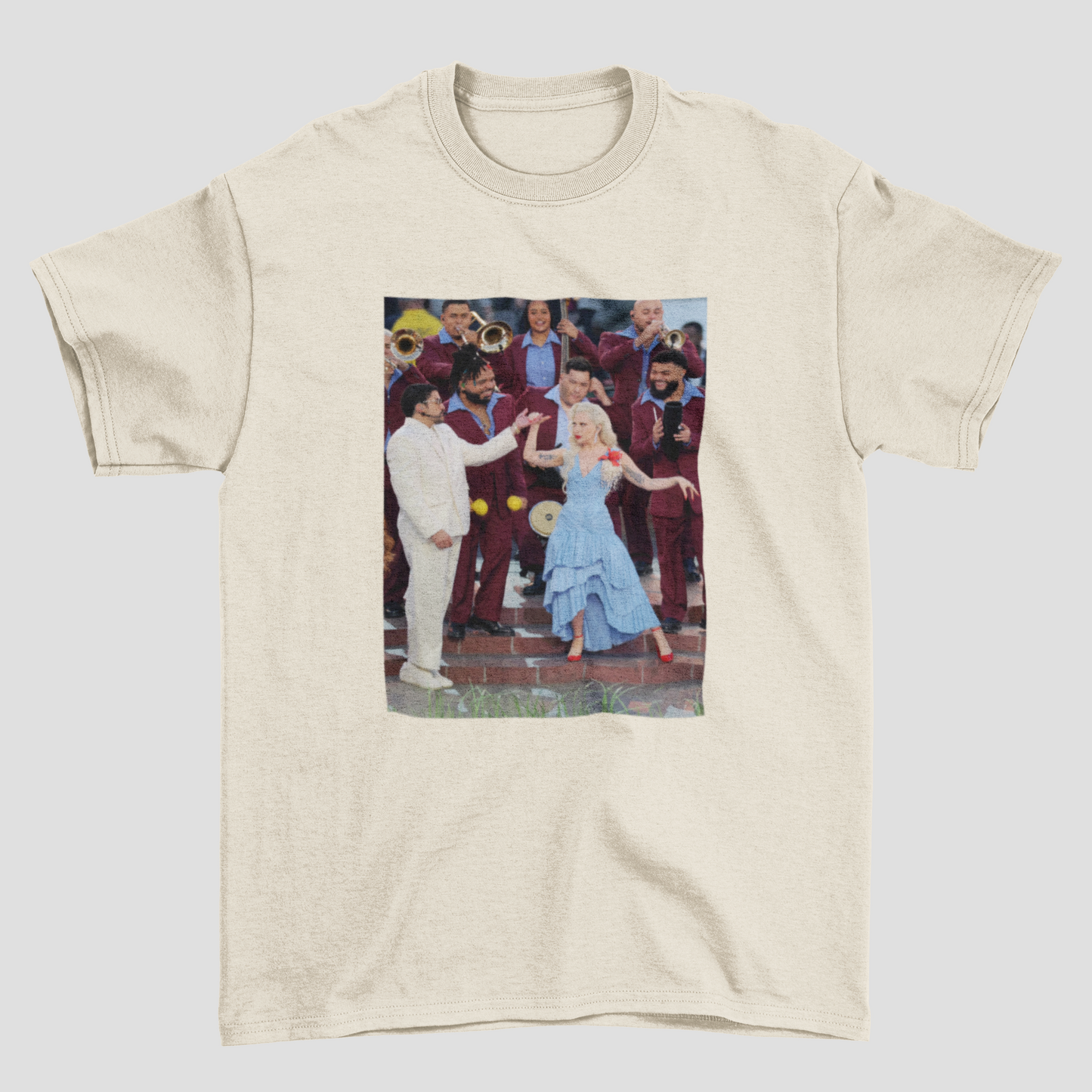 Camiseta Básica Bad Bunny Dance Lady Gaga