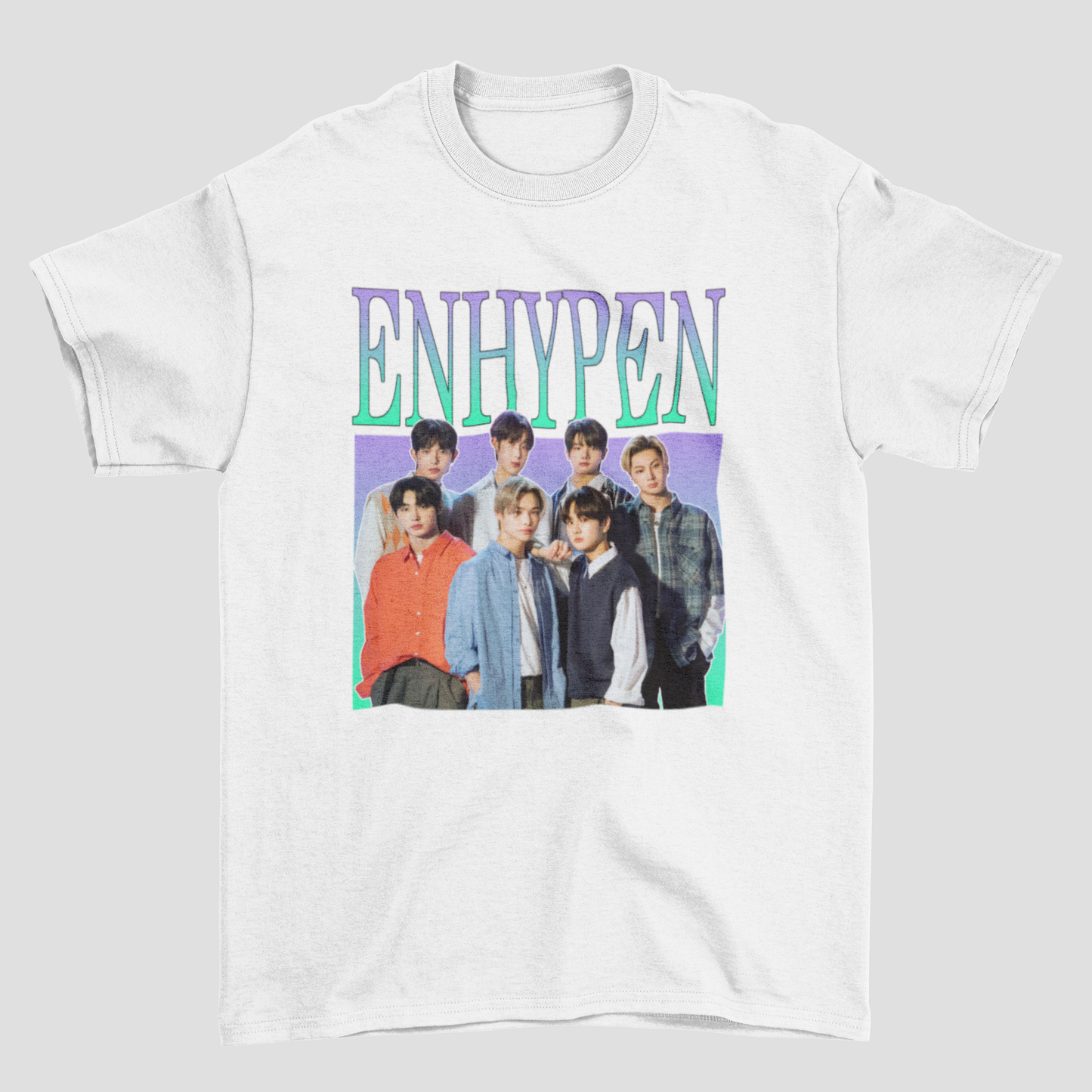 Camiseta Básica Enhypen 90'S Vintage