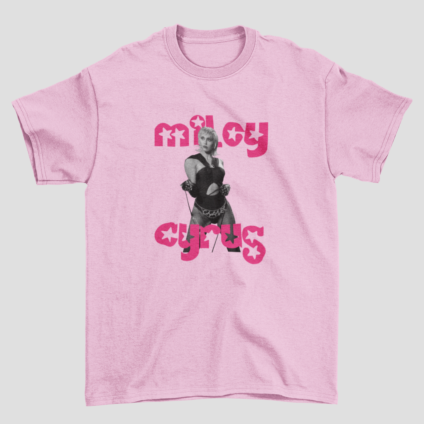 Camiseta Básica Miley Cyrus Stars