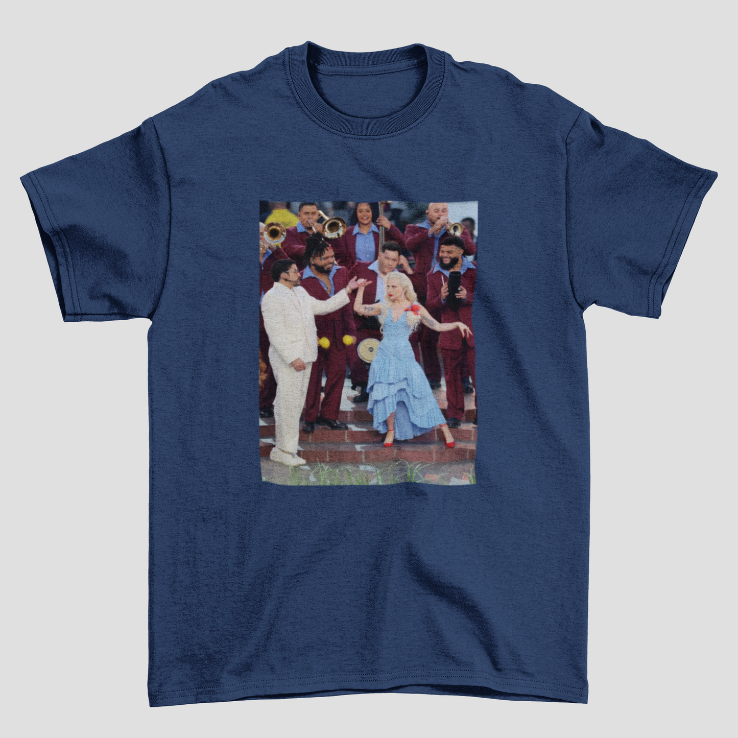 Camiseta Básica Bad Bunny Dance Lady Gaga