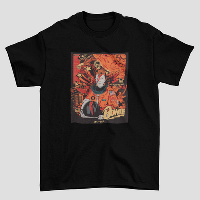 Camiseta Básica David Bowie Ziggy S.