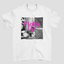 Camiseta Básica Katseye Pinky Up Cat Photo
