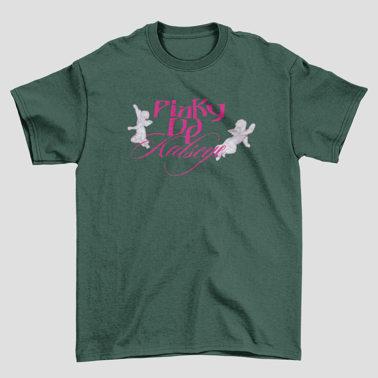 Camiseta Básica Katseye Pinky Up Logo