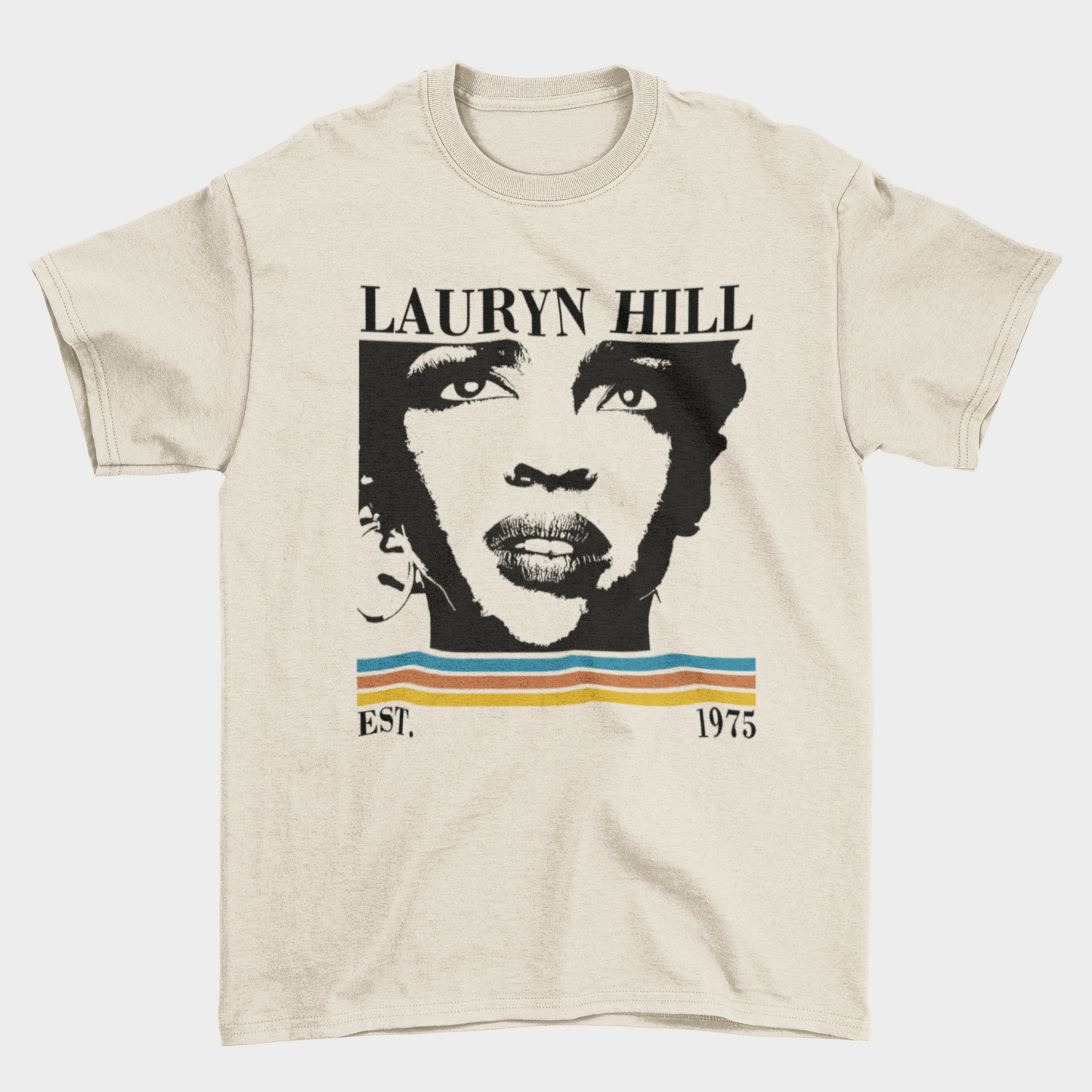 Camiseta Básica Lauryn Hill Vintage