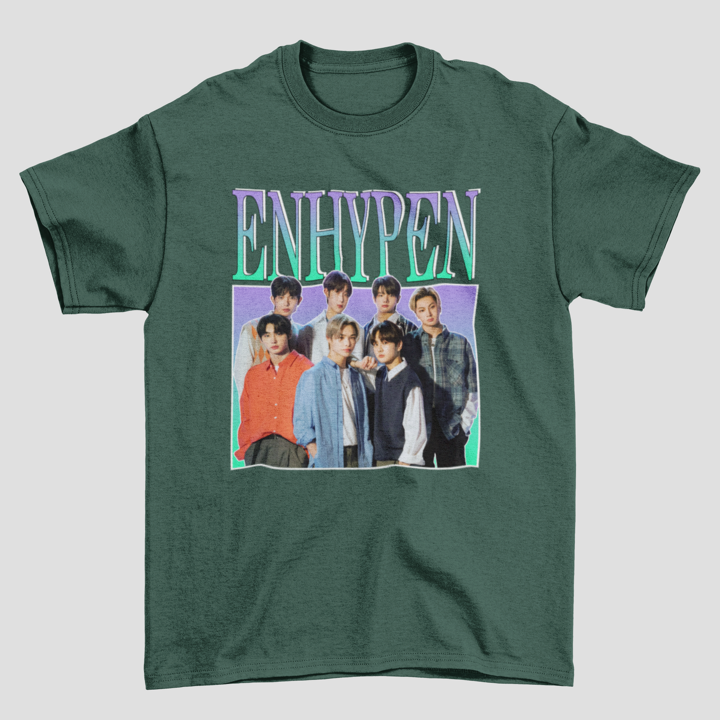 Camiseta Básica Enhypen 90'S Vintage