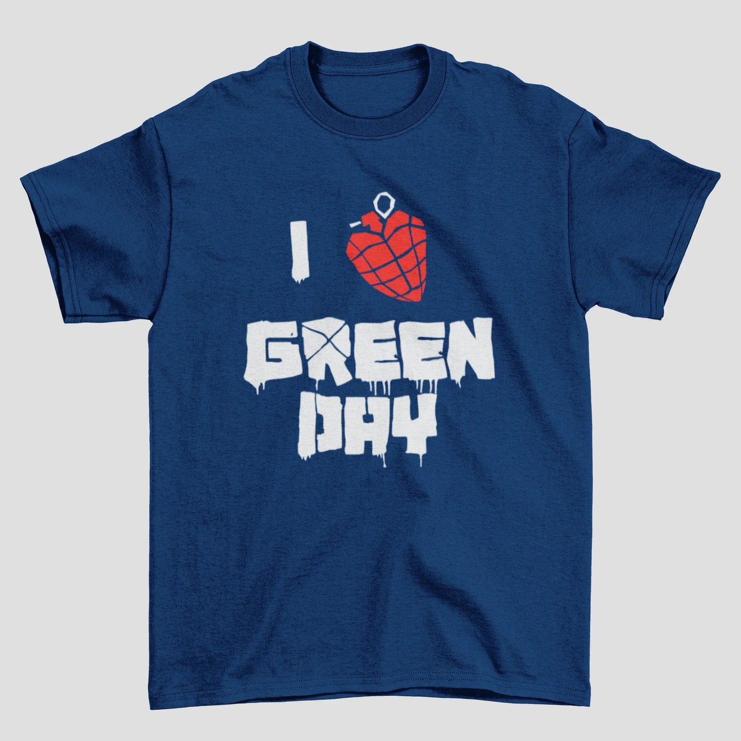 Camiseta Básica Green Day Granada Coração