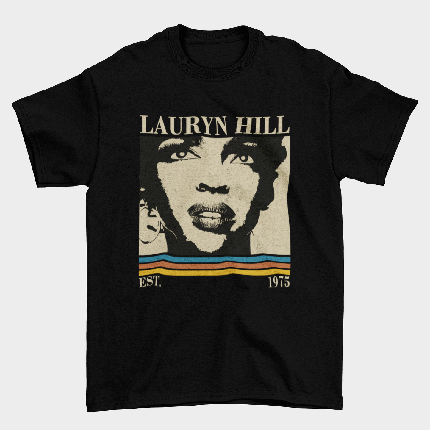Camiseta Básica Lauryn Hill Vintage