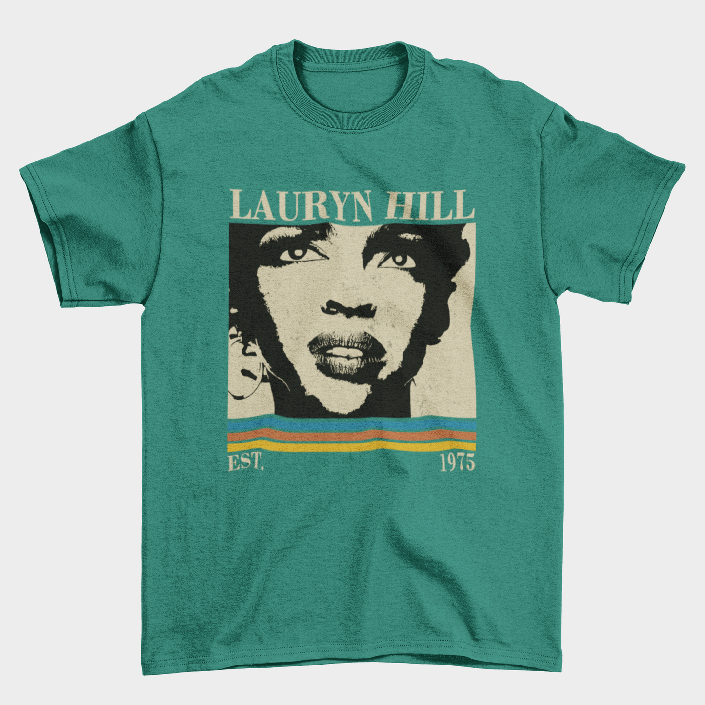 Camiseta Básica Lauryn Hill Vintage