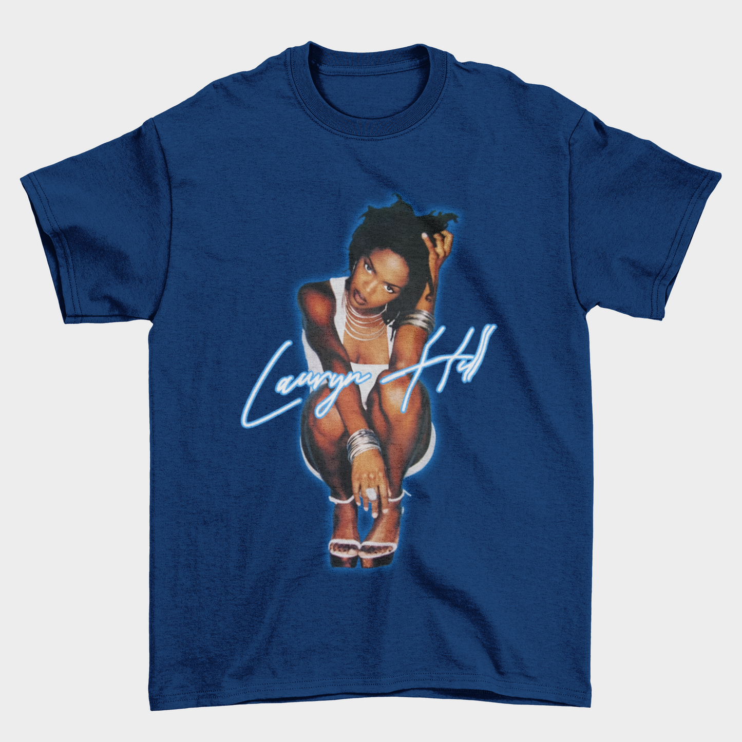 Camiseta Básica Lauryn Hill Pose