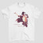 Camiseta Básica Michael Jackson Aquarela
