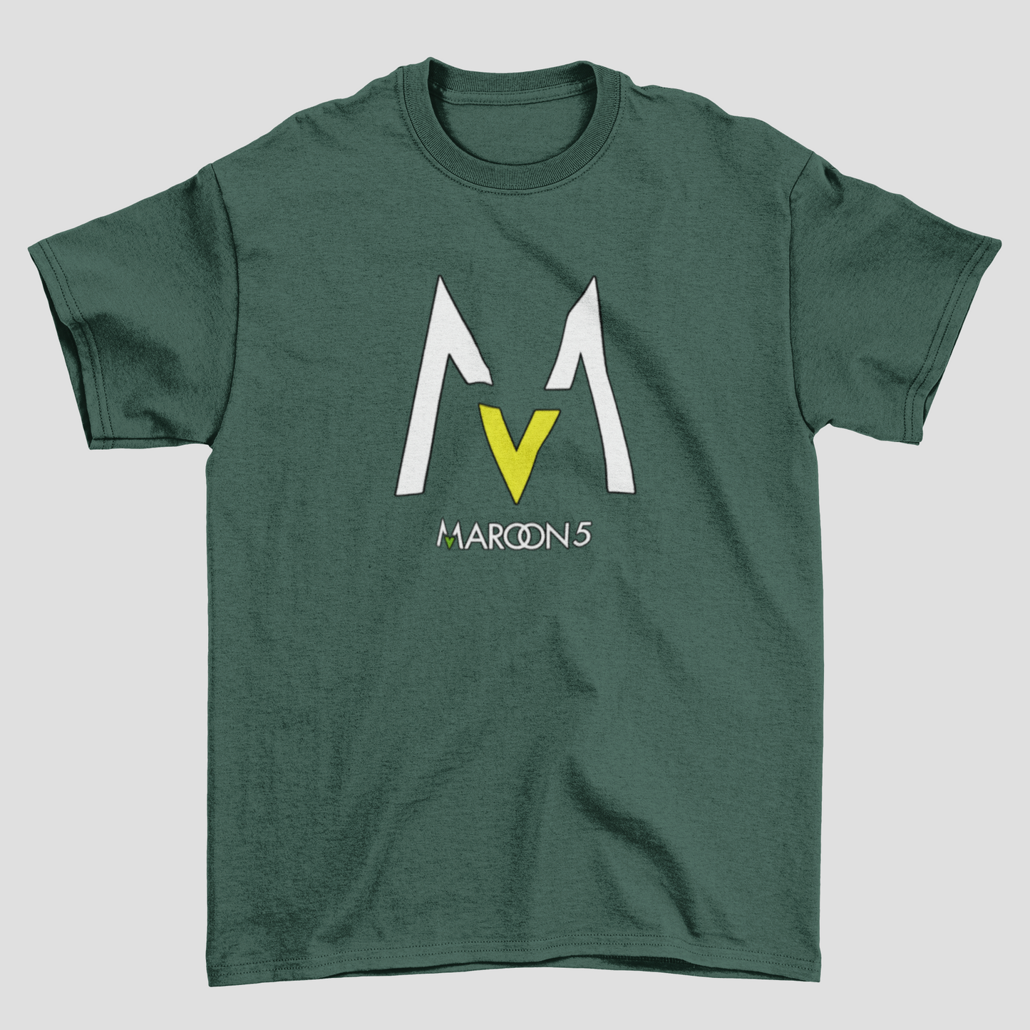 Camiseta Básica Maroon 5 Logo BR