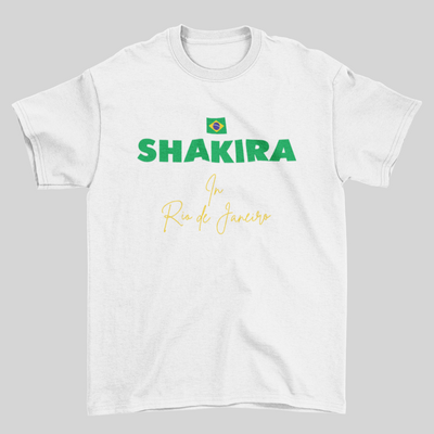 Camiseta Básica Shakira In Rio