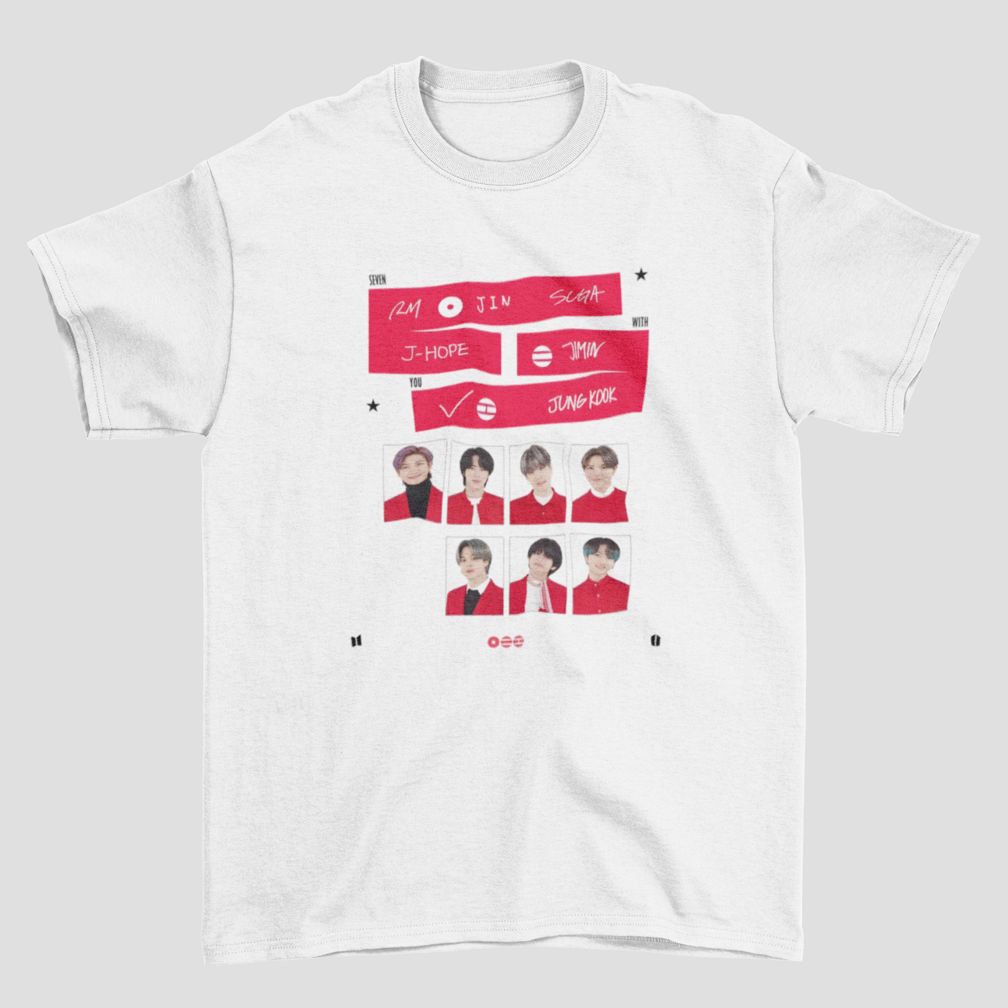 Camiseta Básica BTS Love Guys